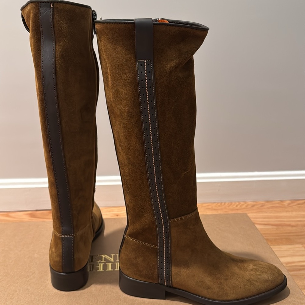 NWB Penelope Chilvers Posada Suede Boots - Picture 8 of 13